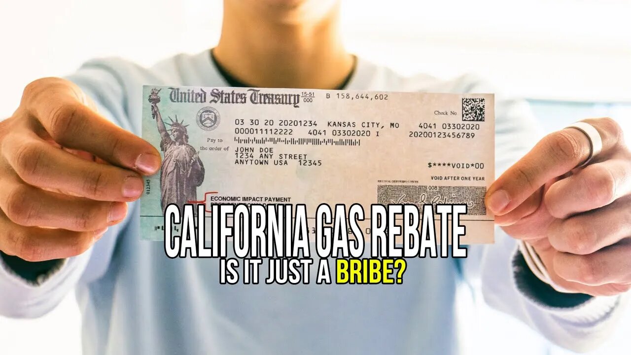 What's the Deal with the California Gas Rebate?