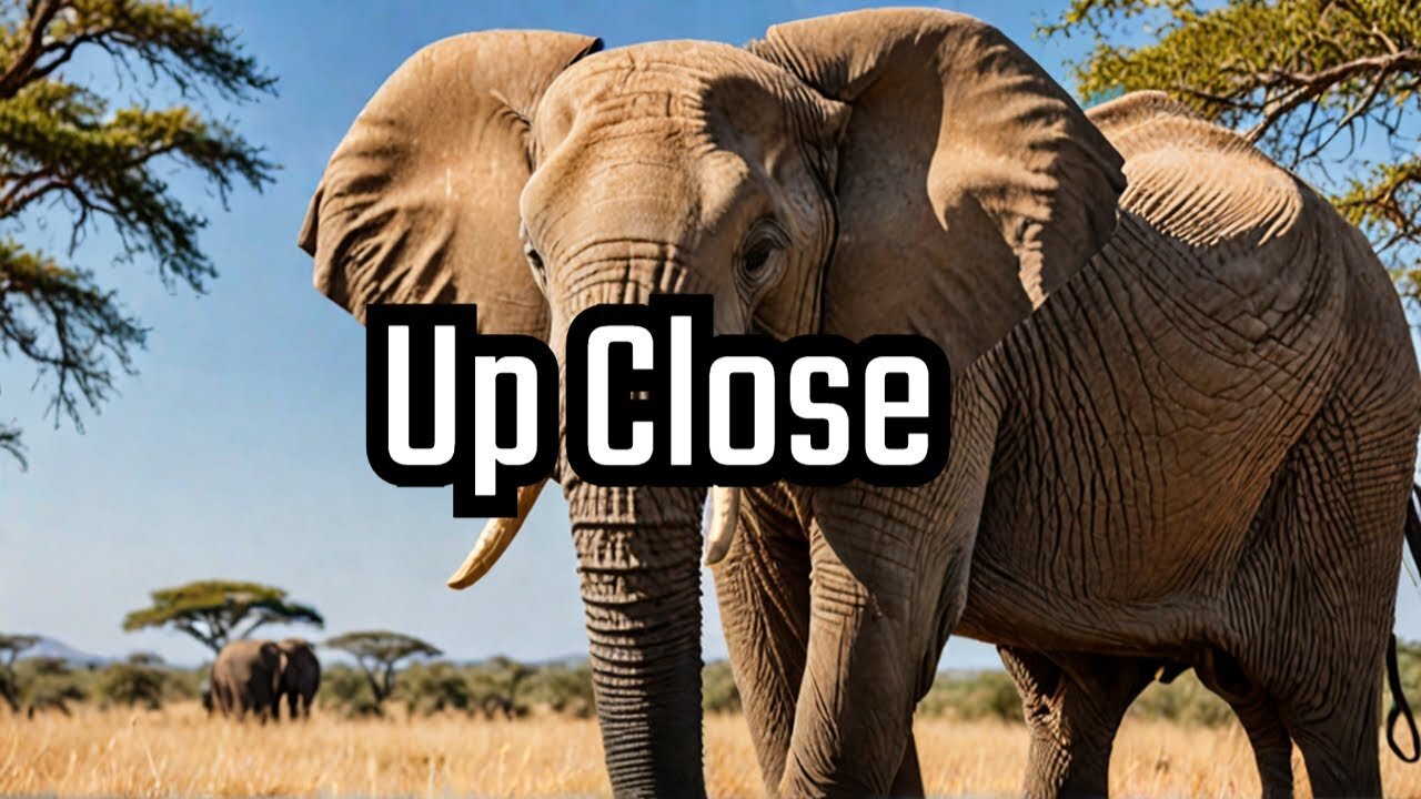 Documentary- Majestic Elephants of Africa - Up-close Footage and Fascinating Facts