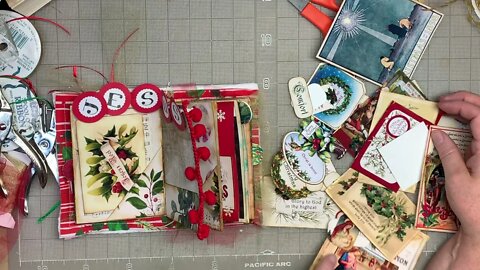 #11 Christmas Journal -Filling it!