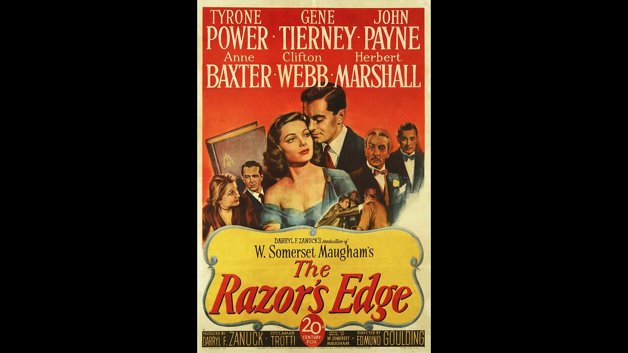 The Razor's Edge (1946) | Drama directed by Edmund Goulding