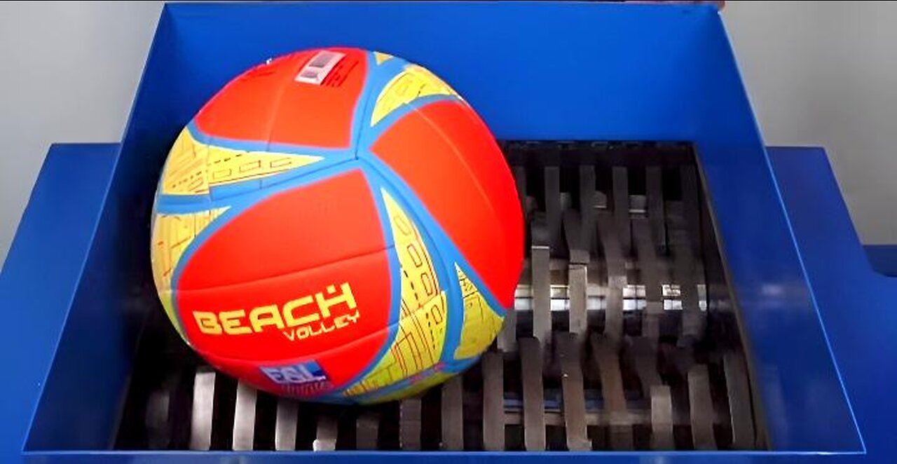 Shredding Vs Big Ball & Toys ASMR Satifying