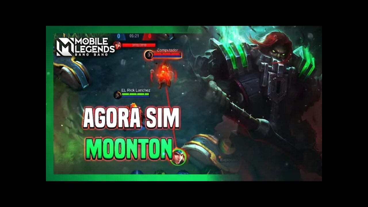 ESSE BUFF TA SIMPLESMENTENE SENSACIONAL, MOONTON ACERTOU MUITO | Mobile Legends