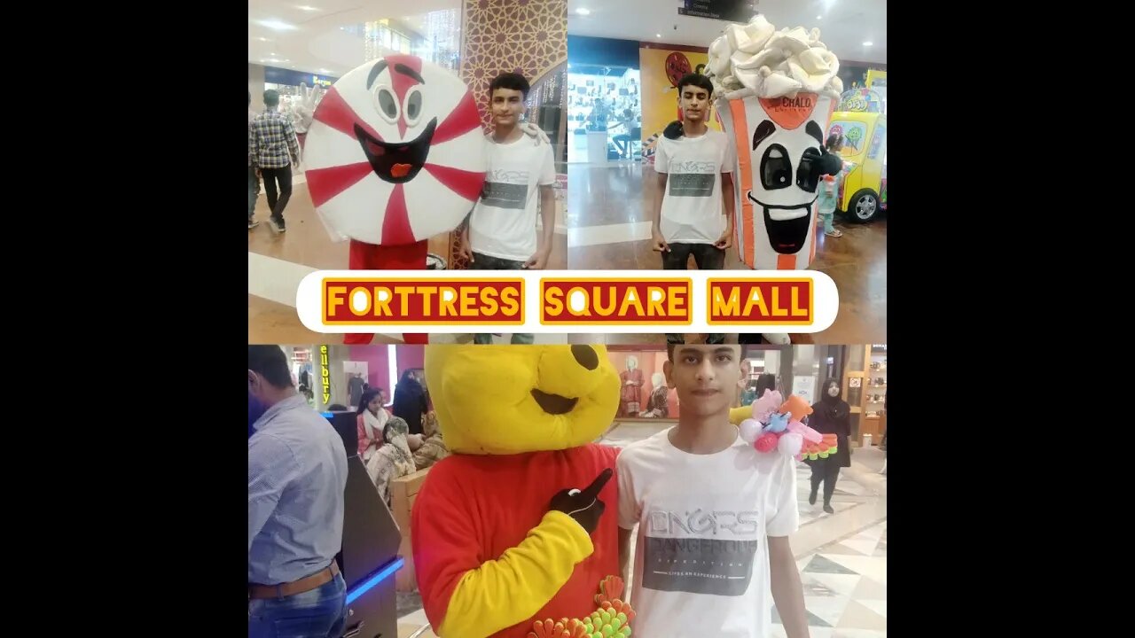 Ukasha tweets Fun time in forttress square mall Lahore 2nd June 2022