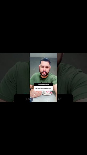 Fazer academia é pecado? Qual sua opinião?🔥