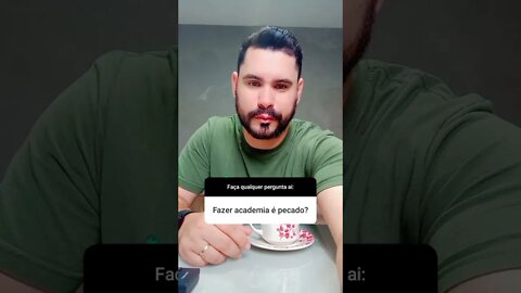 Fazer academia é pecado? Qual sua opinião?🔥