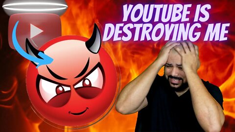 YOUTUBE + ALGORITHM = GARBAGE!! HOW YOUTUBE IS DESTROYING ME!! SUPPORT NEEDED!!!! 2021