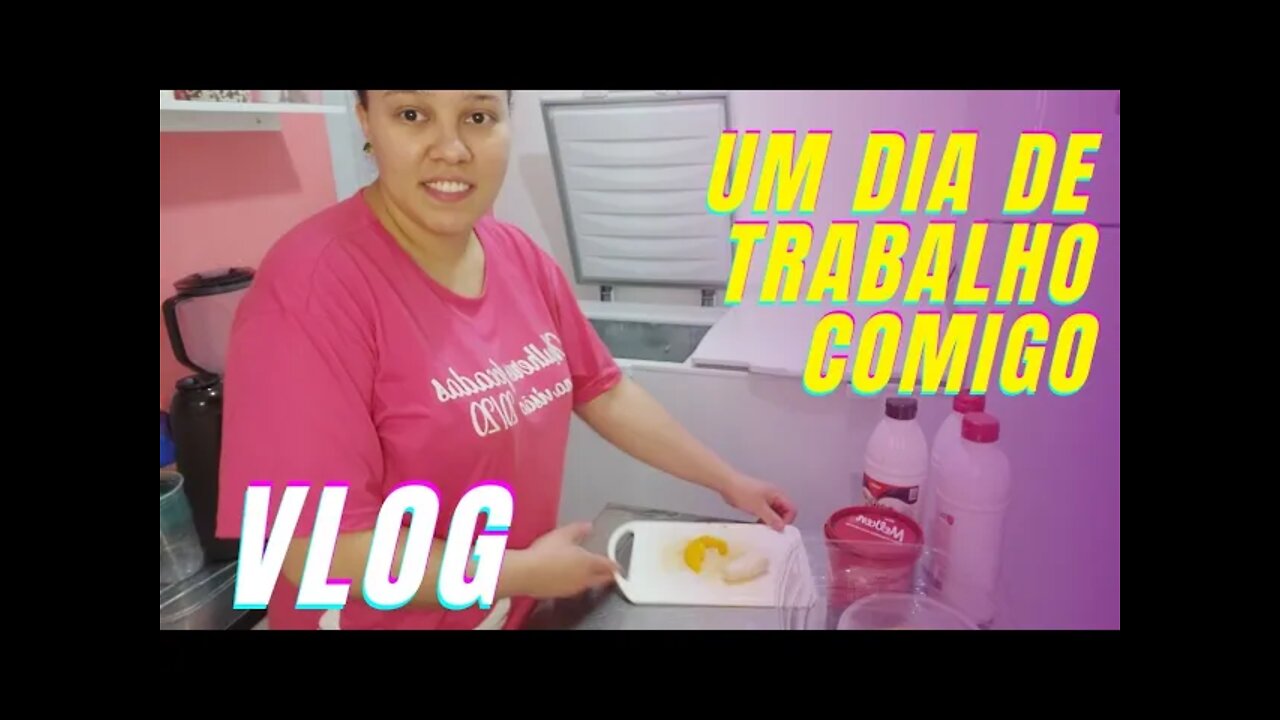 UM DIA DE TRABALHO COMIGO- delivery de açaí- vlog