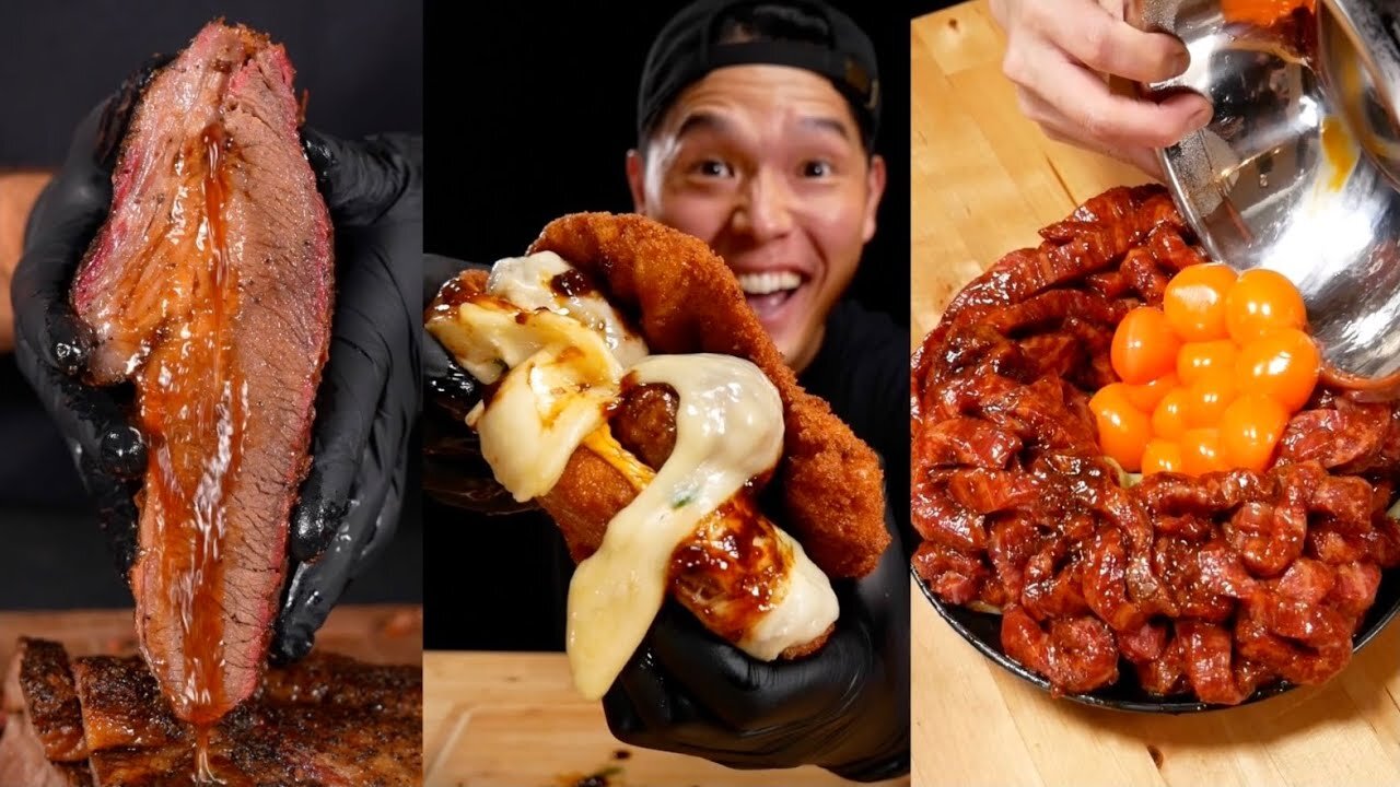 The Ultimate ASMR Cooking Compilation #Mukbang #ASMR #eatingsounds