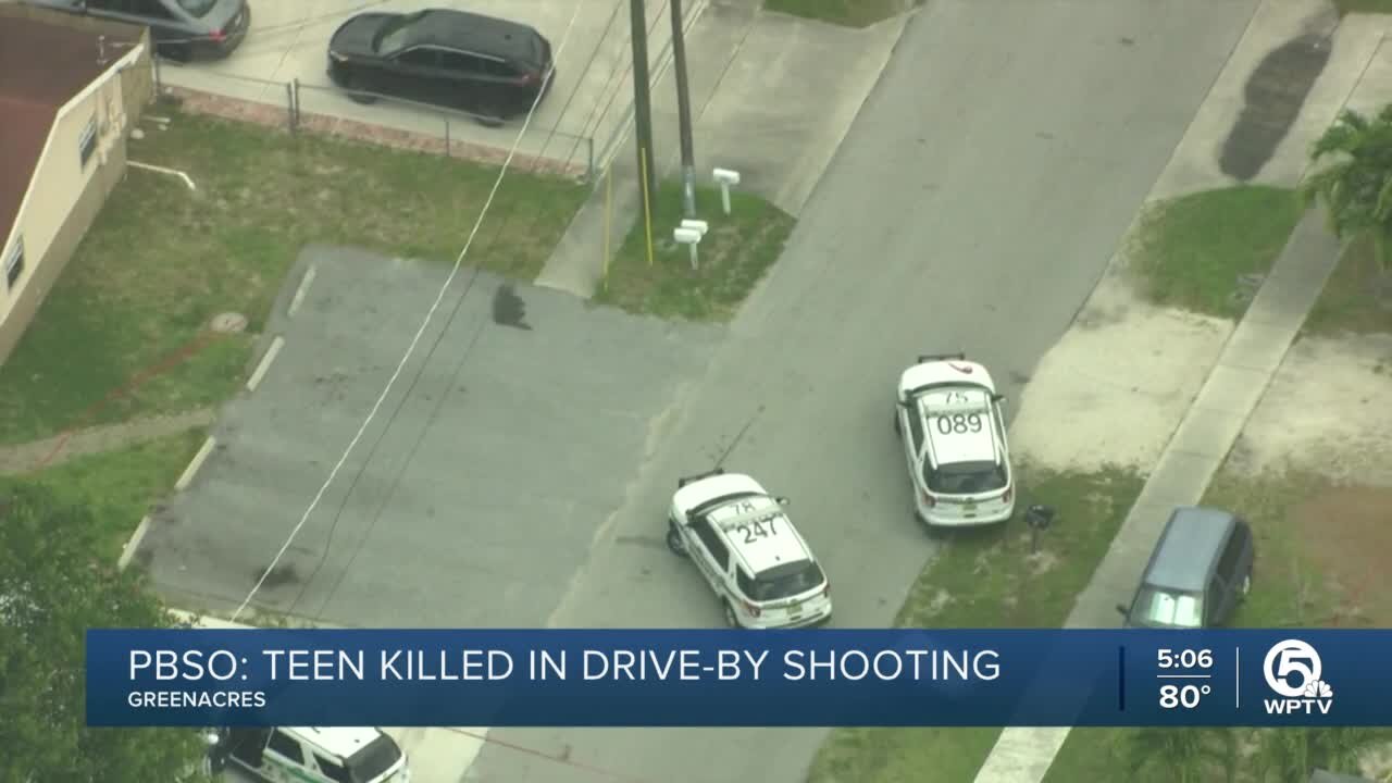 Person killed after fatal drive-by shooting in Greenacres