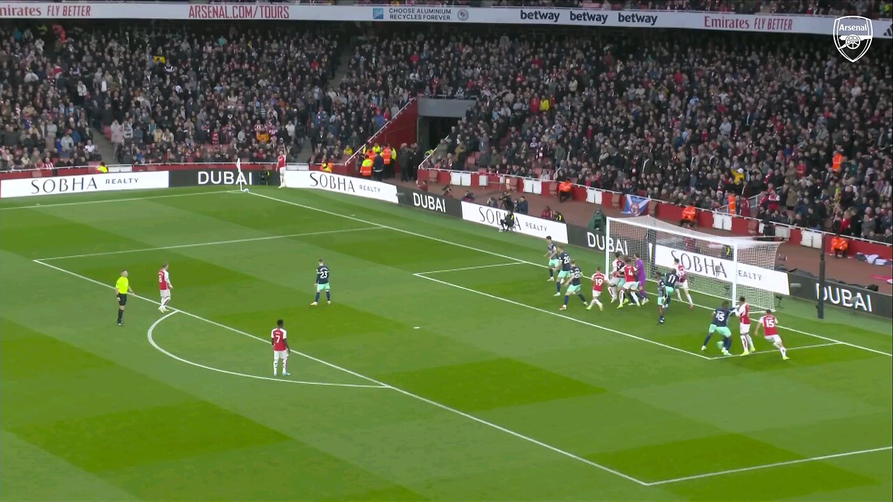 Arsenal vs Brentford premier league highlights