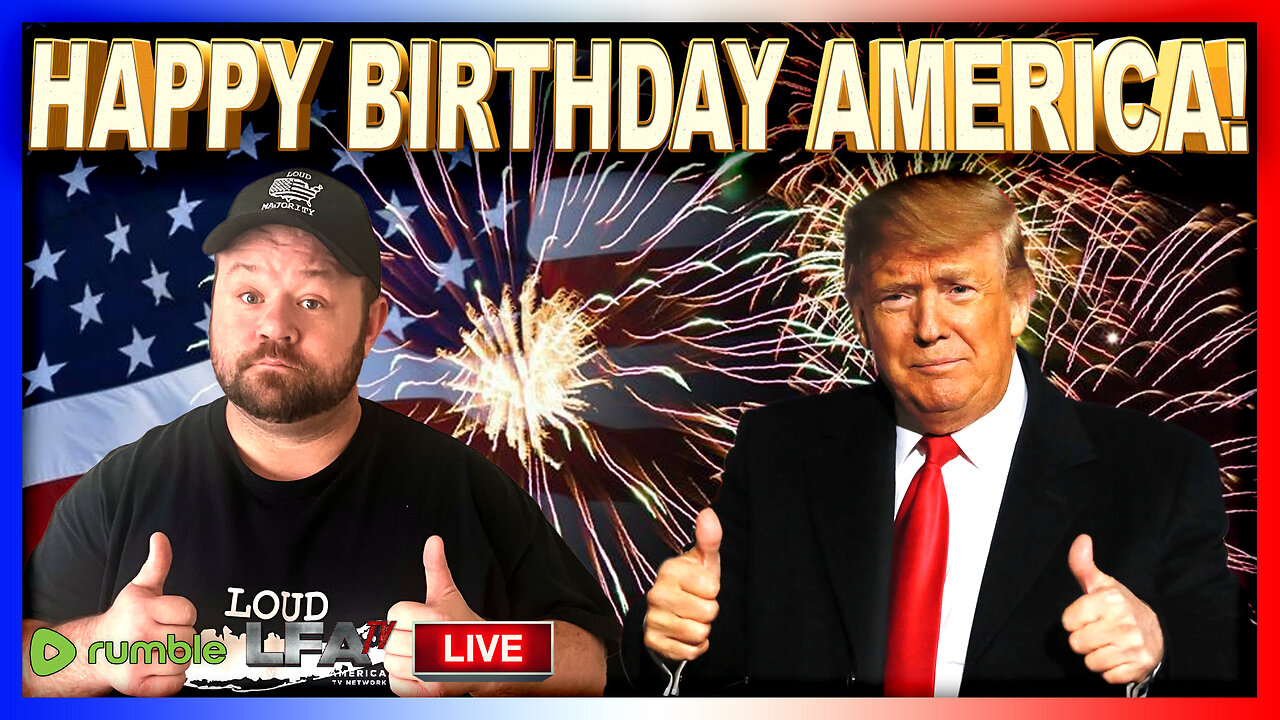 TRUMP LAYS OUT HIS PLANS FOR AMERICA'S 250TH BIRTHDAY!! | LOUD MAJORITY 7.5.24 1pm EST