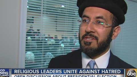 Religious leaders unite against hatred