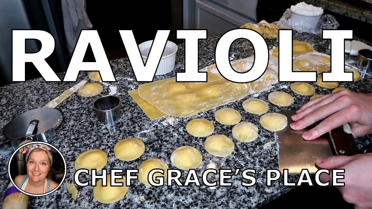 HOW TO MAKE HOMEMADE RAVIOLI FROM SCRATCH