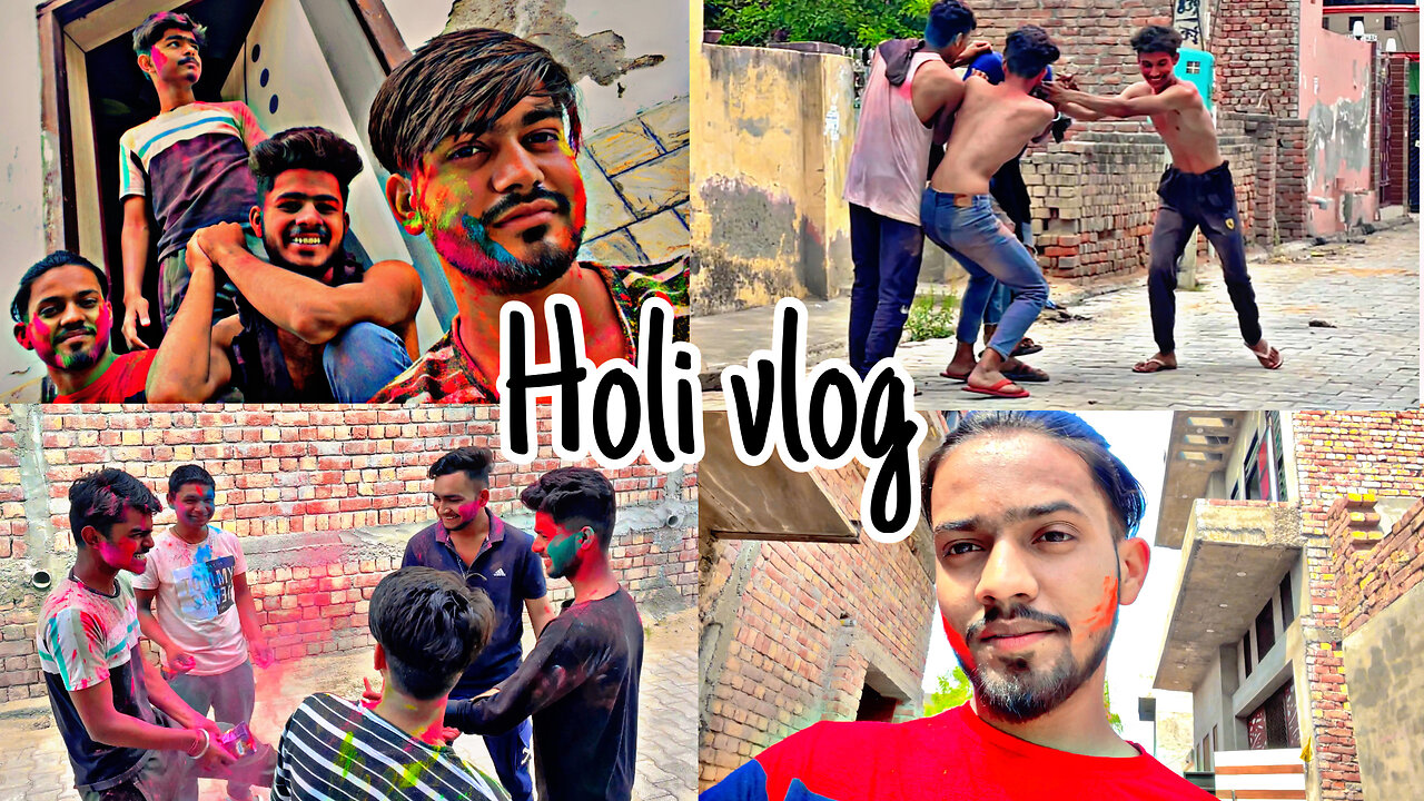 Holi 2023 vlog