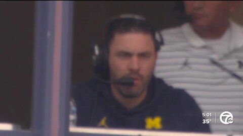 Michigan co-offensive coordinator Matt Weiss fired