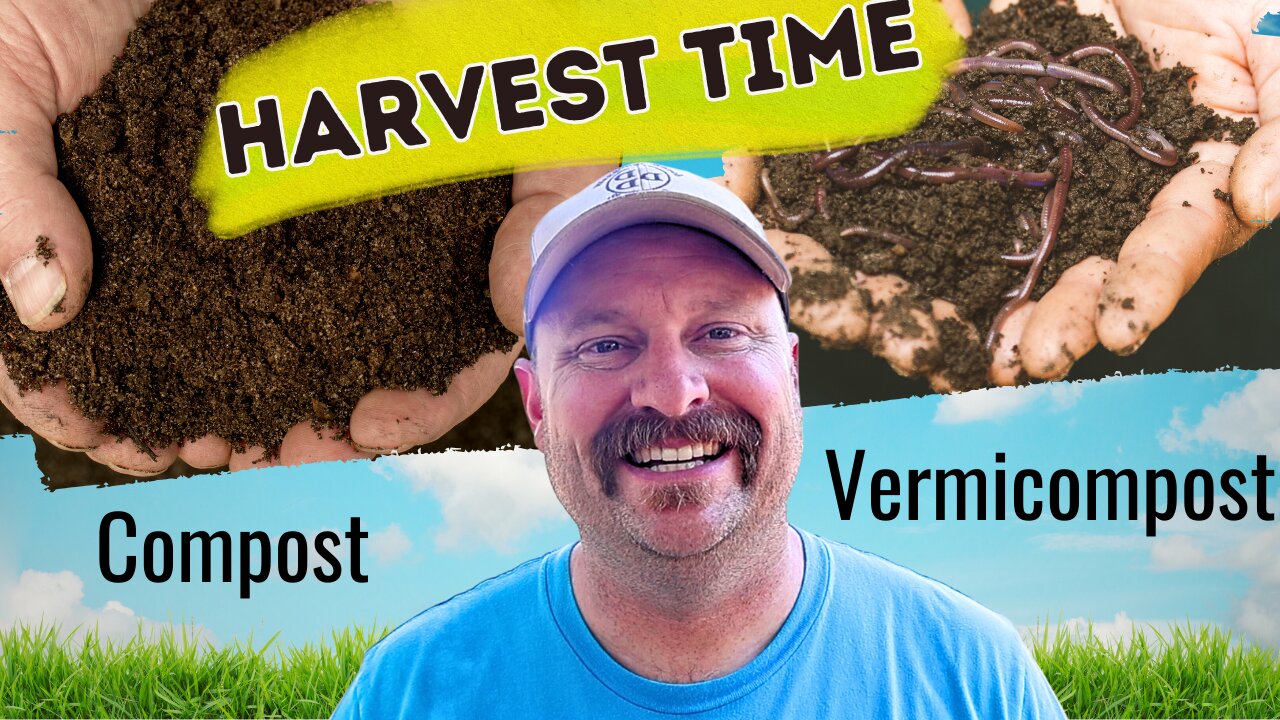 Harvesting Compost & Vermicompost For Raised Bed Gardening