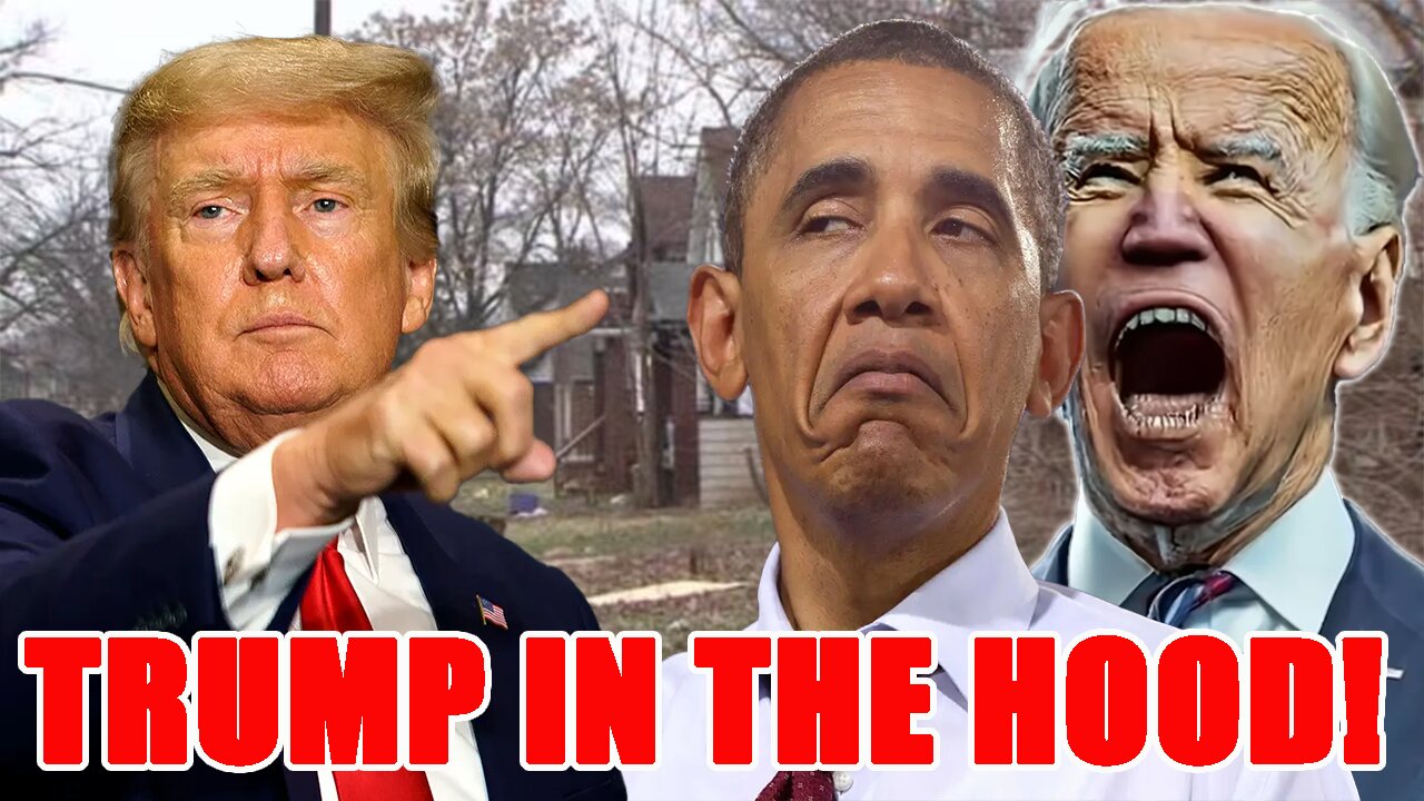 Black pastor PRAISES Trump for visiting the hood! SLAMS Obama and Biden for NOT doing the same!