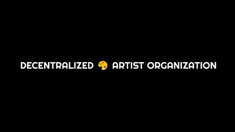 Decentralized Artist Organizations | Jordan Hall