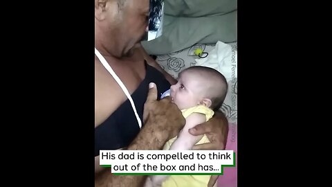 Dad Goes The Extra Mile For His Baby hd #viralclips #viralvideos