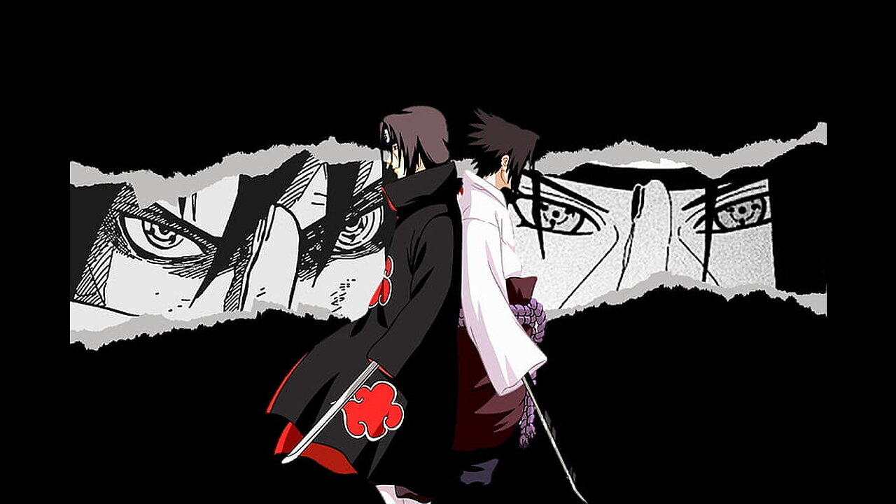 SASUKE VS ITACHI SHURIKEN DUEL