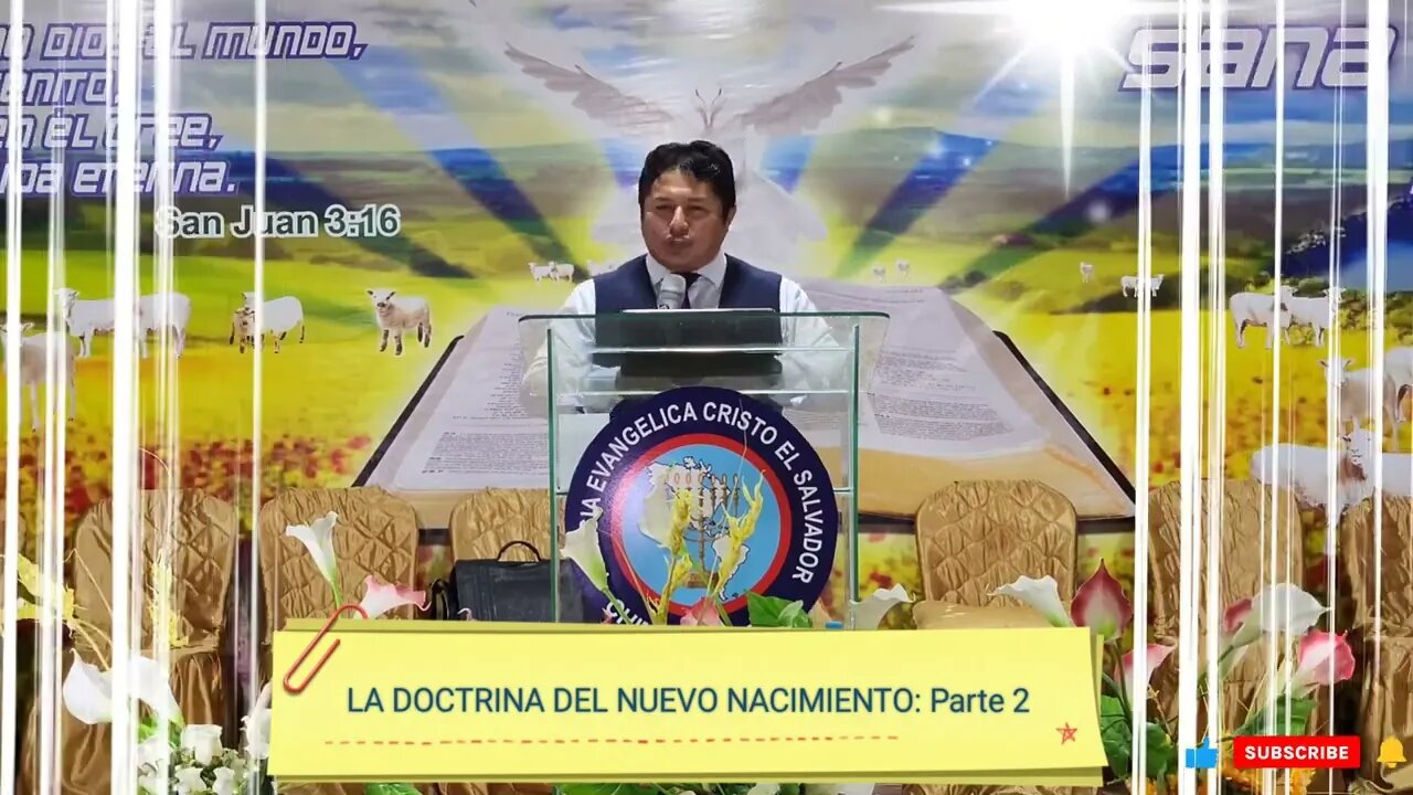 LA DOCTRINA DEL NUEVO NACIMIENTO: Parte 2 - EVANGELISTA EDGAR CRUZ