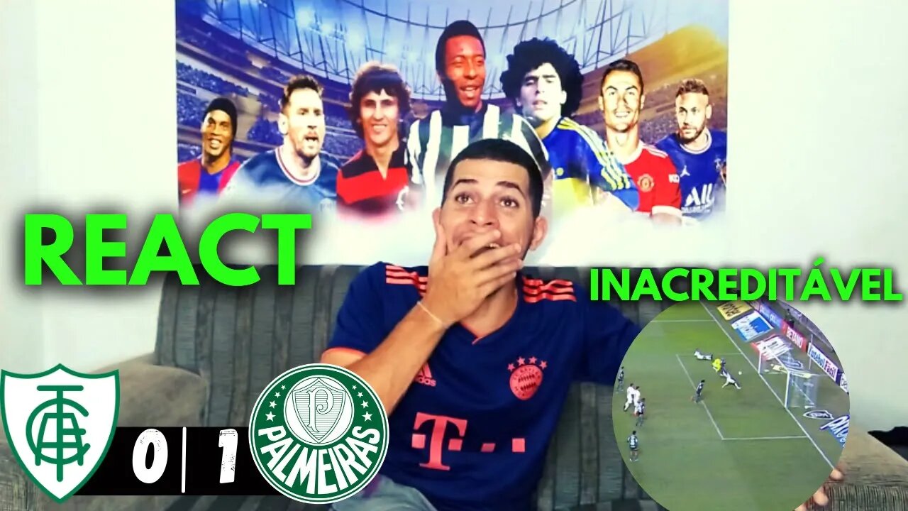 TÍTULO SIMBÓLICO DO PRIMEIRO TURNO | [REACT] REAÇÕES AMÉRICA MG 0 X 1 PALMEIRAS | BRASILEIRÃO 2022