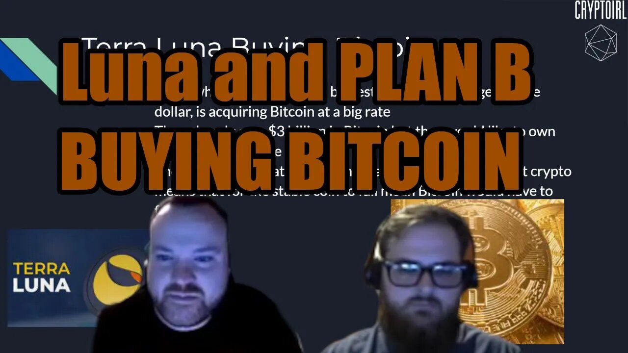 Luna WAS BUYING BITCOIN and Plan B's STOCK 2 Flow Model