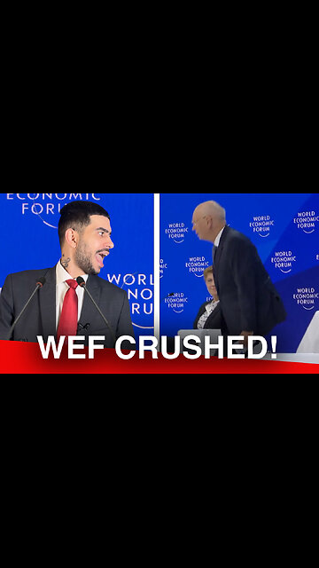 BREAKING NEWS: New WEF Participant Does the Unthinkable at 2024 Davos Meeting – Best Video Ever!
