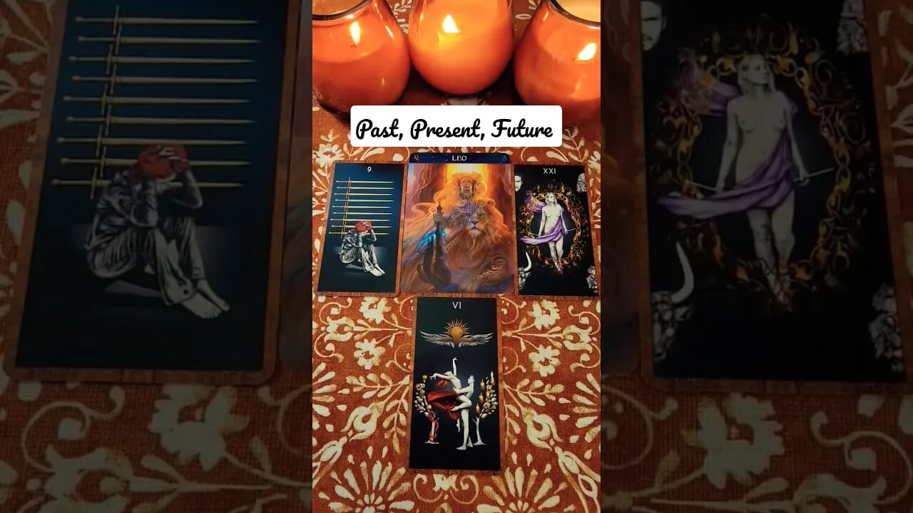 Leo ❤️ Past, Present & Future Tarot Reading #shorts #tarot #tarotreading