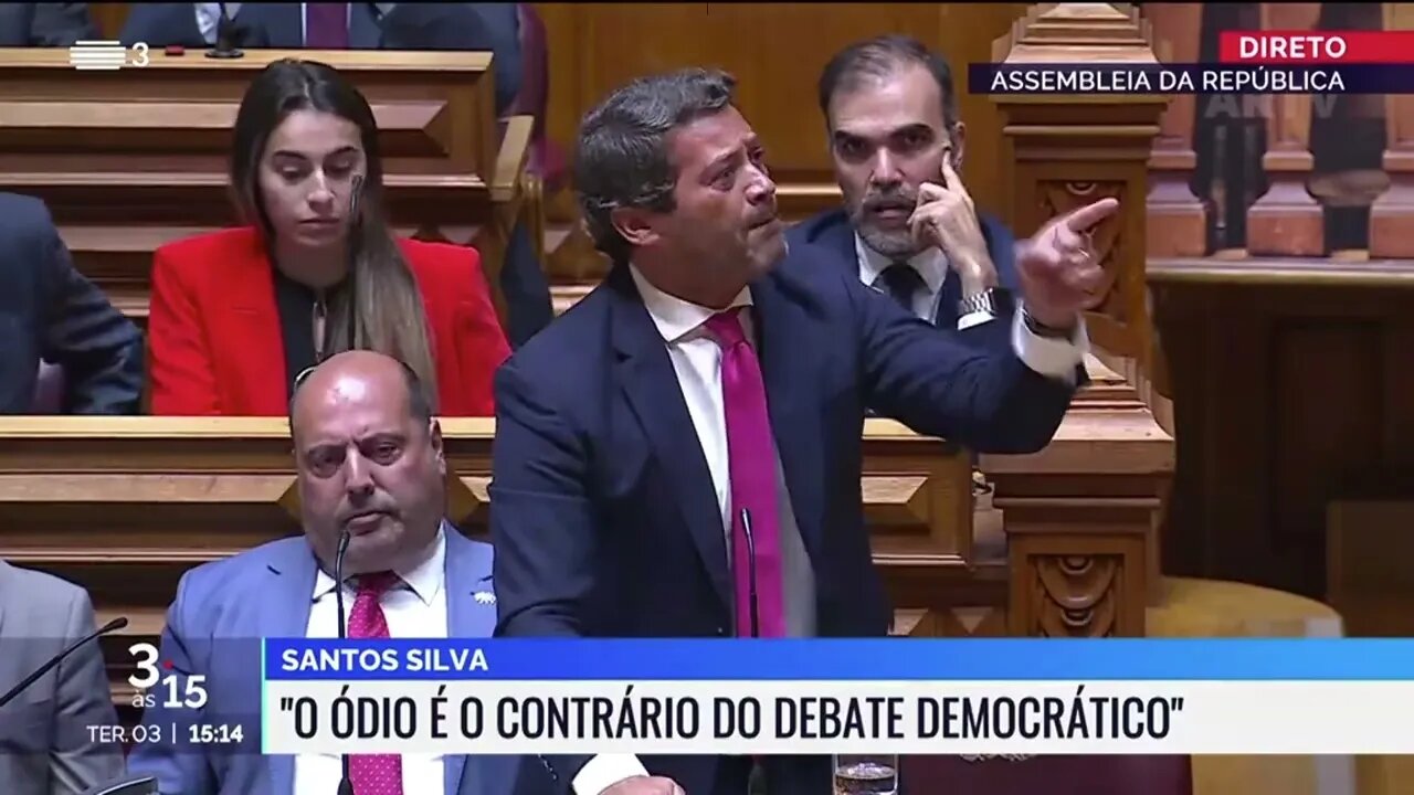 [RAW] Chega abandona Parlamento