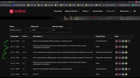 $rdbx 4 filings dropped in the middle of the night, some are warrants for sale, trying to read asap