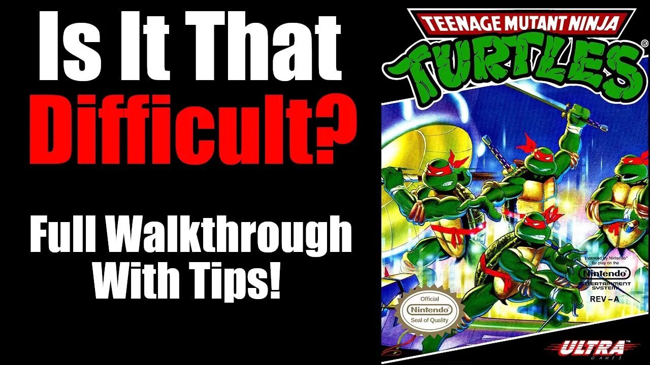 Is TMNT for NES THAT Hard? | Teenage Mutant Ninja Turtles Cowabunga Collection