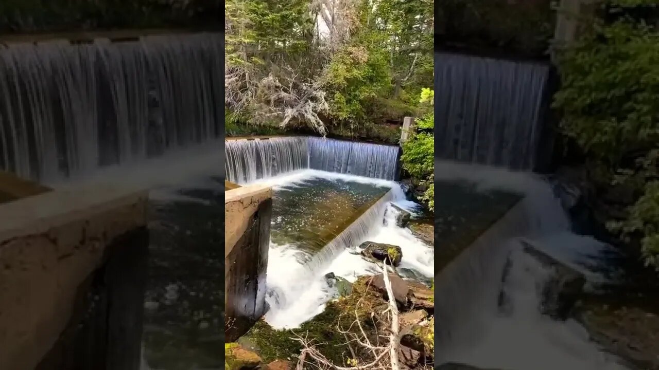 Beautiful dam in Canada