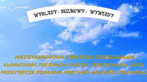 ŚWIATOWA STRATEGIA KWARANTANNY PODZIAŁU NARODÓW, PRZESTĘPCZE DZIAŁANIA WŁADZY /2020 © TV LEO-STUDIO