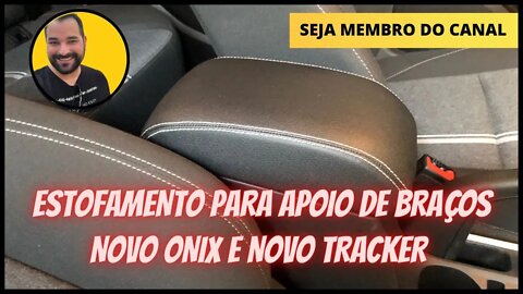 Revestimento para apoio de braço do Novo Onix e Novo Tracker após um ano instalado!