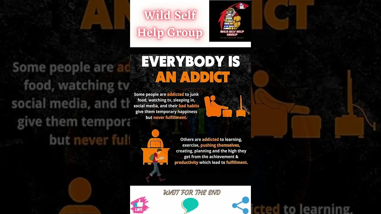 🔥Everybody is an addict🔥#shorts🔥#wildselfhelpgroup🔥13 September 2022🔥