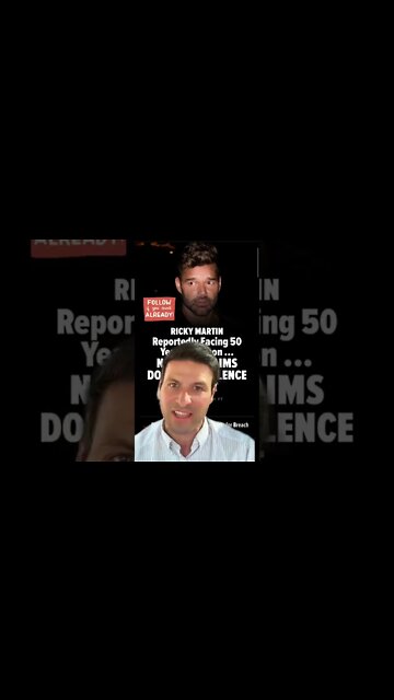 #RickyMartin faces 50 Years Prison for #domesticviolence & Incest 😳🤮