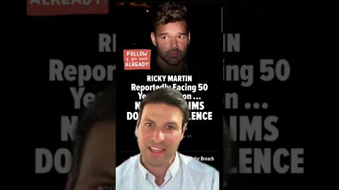 #RickyMartin faces 50 Years Prison for #domesticviolence & Incest 😳🤮