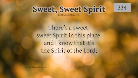 Sweet Sweet Spirit and Church's One Foundation