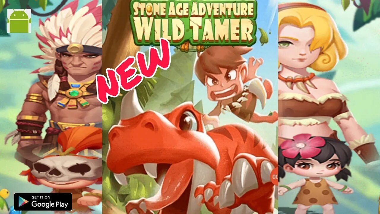 Stone Age Adventure: Wild Tamer - Official Launch - for Android