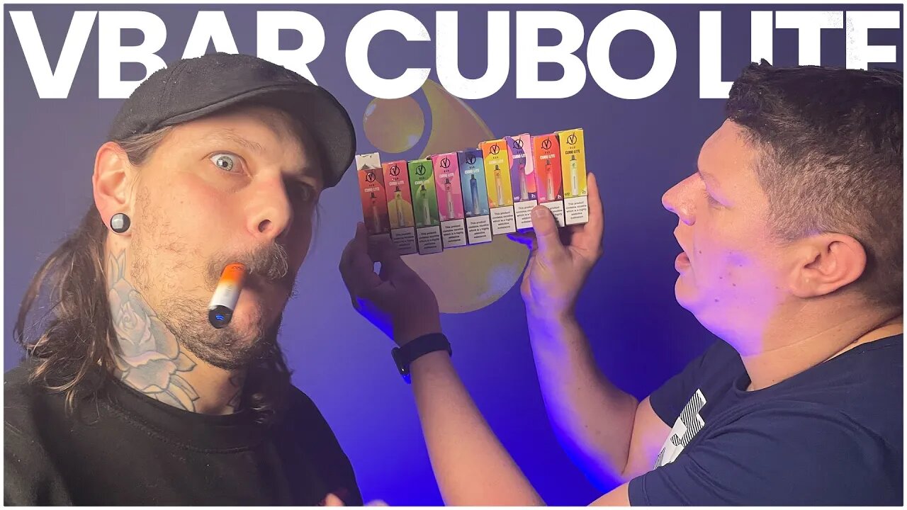 Huge Flavour Disposable Vapes // VBar Cubo Lite Review