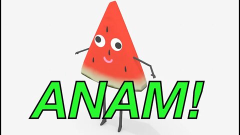 Happy Birthday ANAM! - WATERMELON Birthday Song