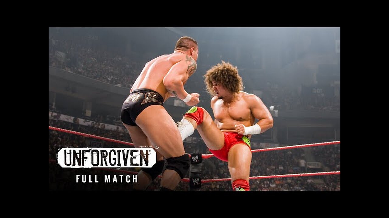 FULL MATCH - Carlito vs. Randy Orton: WWE Unforgiven 2006