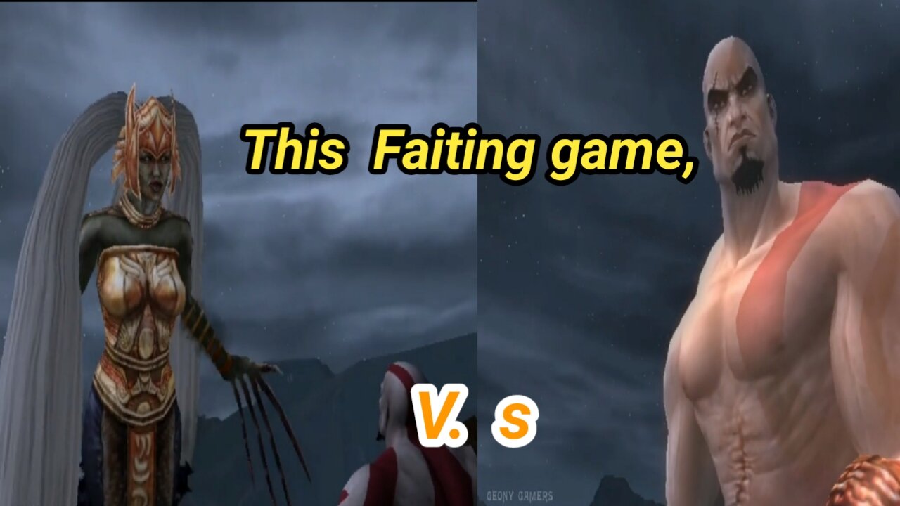 This Faiting game,Kratos vs Sisters of Fate Boss Fightš„·