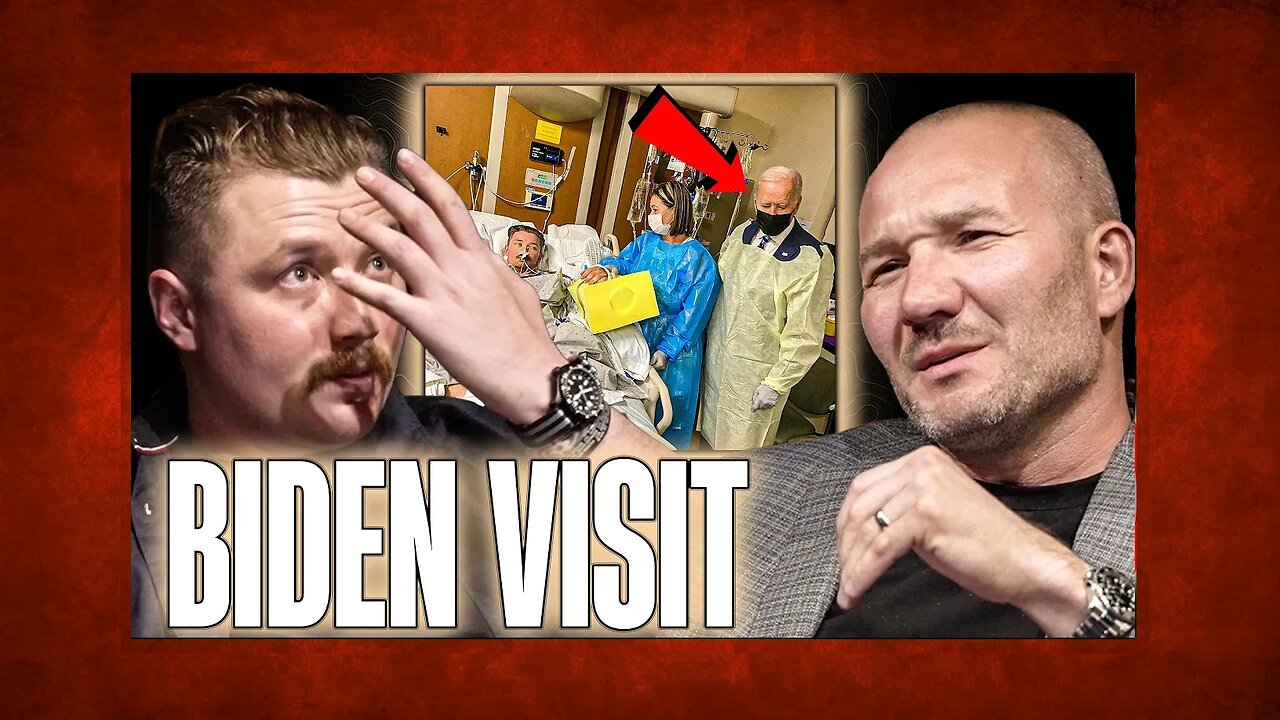 Marine Rifleman and Double Amputee's Strange Visit with President Biden