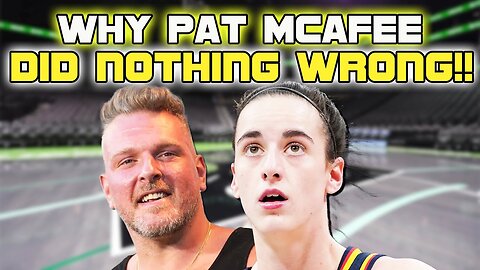 Pat McAfee UNFAIRLY BASHED for comments on WNBA's Caitlin Clark | Fusco Show Sports