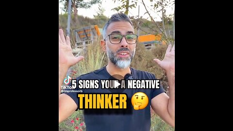 5 Signs You Are Negative Thinker! ❌🤐🤔