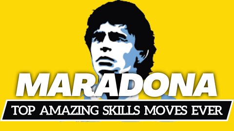 Diego Maradona Top Amazing Skills EVER