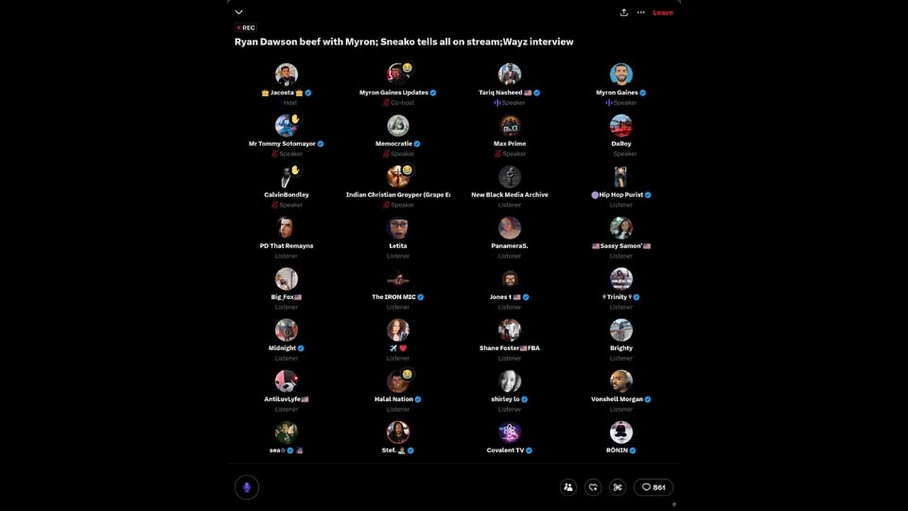 "Sneako & Myron Gaines OWNS Tommy Sotomayor & Tariq Nasheed over Jews & Race" 17June2024 X-Space