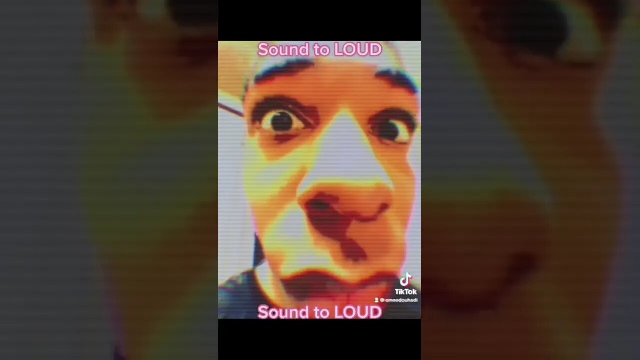 Sound Too Loud Glitch #onoedit